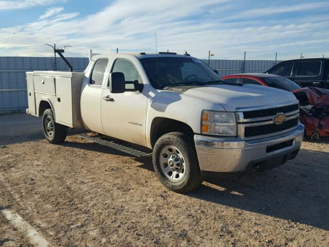 1GB5KZCG7CZ108827 - 2012 CHEVROLET SILVERADO WHITE photo 1