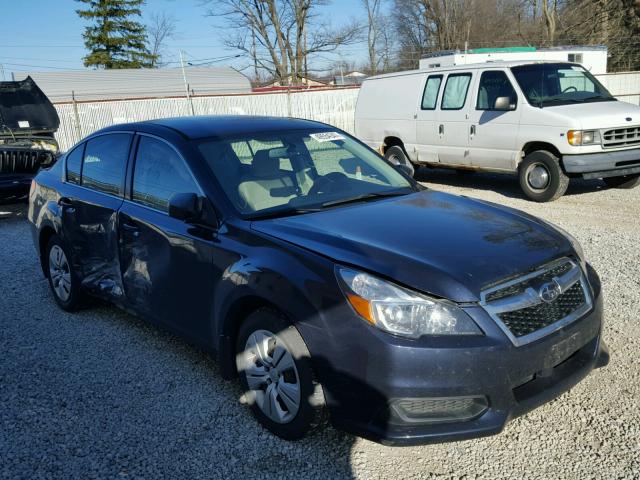 4S3BMBA69D3014494 - 2013 SUBARU LEGACY 2.5 BLUE photo 1