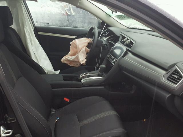 19XFC2F71HE008404 - 2017 HONDA CIVIC EX BLACK photo 5