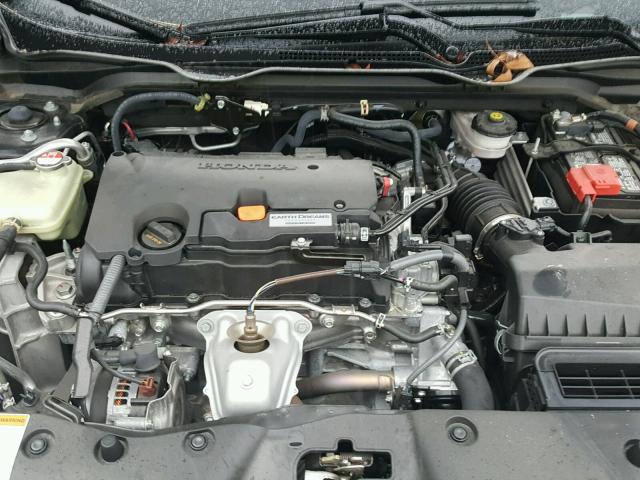 19XFC2F71HE008404 - 2017 HONDA CIVIC EX BLACK photo 7