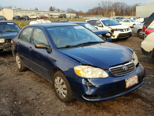 2T1BR32E28C859410 - 2008 TOYOTA COROLLA CE BLUE photo 1