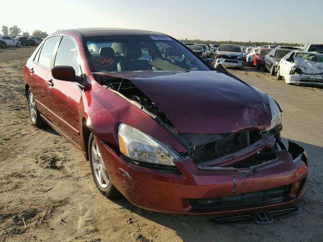 1HGCM66585A066970 - 2005 HONDA ACCORD EX BURGUNDY photo 1