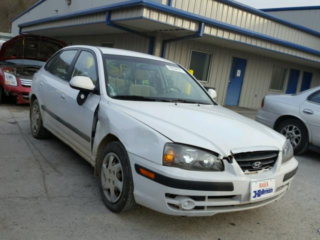 KMHDN56D86U179427 - 2006 HYUNDAI ELANTRA GL WHITE photo 1