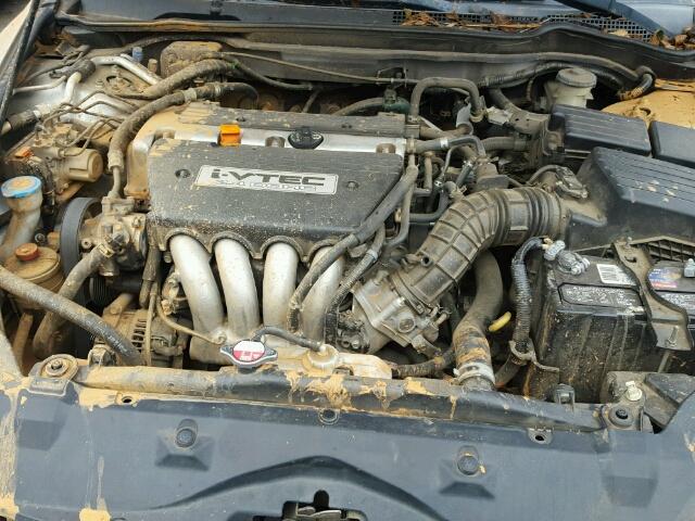 1HGCM56896A068779 - 2006 HONDA ACCORD EX SILVER photo 7