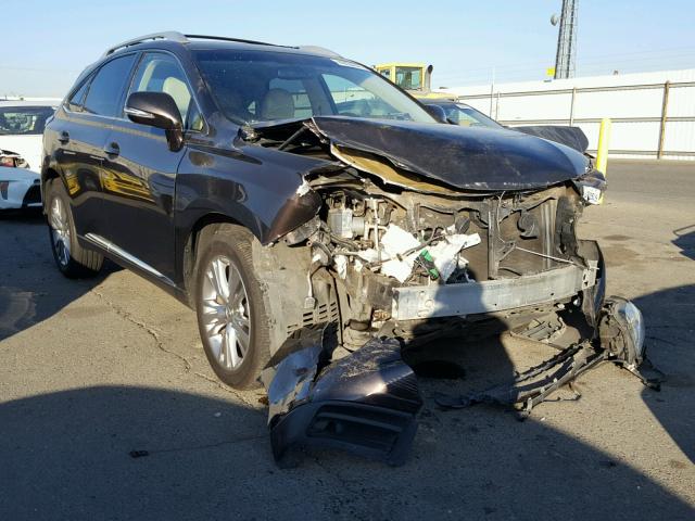 2T2BK1BA2DC223601 - 2013 LEXUS RX 350 BROWN photo 1