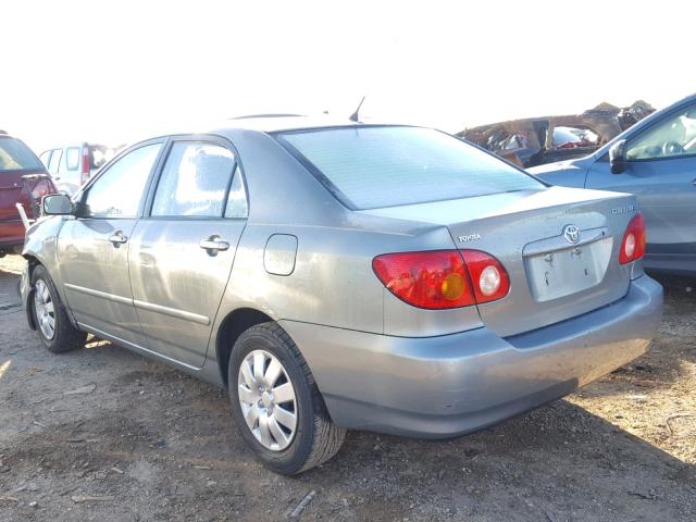 1NXBR32E34Z224219 - 2004 TOYOTA COROLLA SE GRAY photo 3