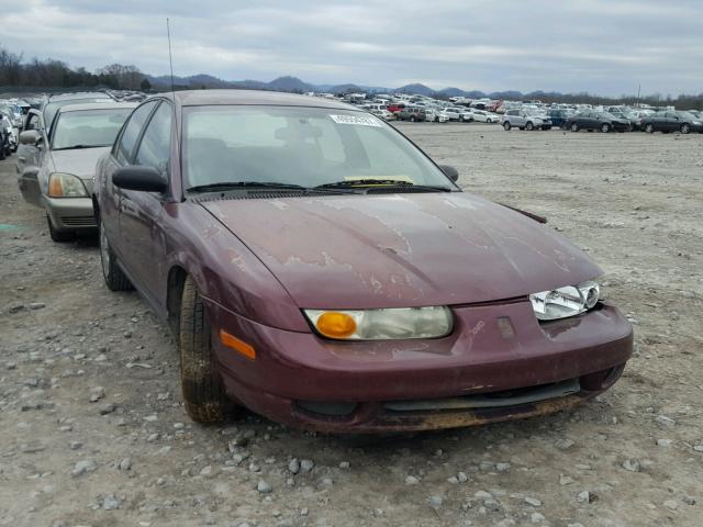 1G8ZK52712Z117958 - 2002 SATURN SL2 MAROON photo 1