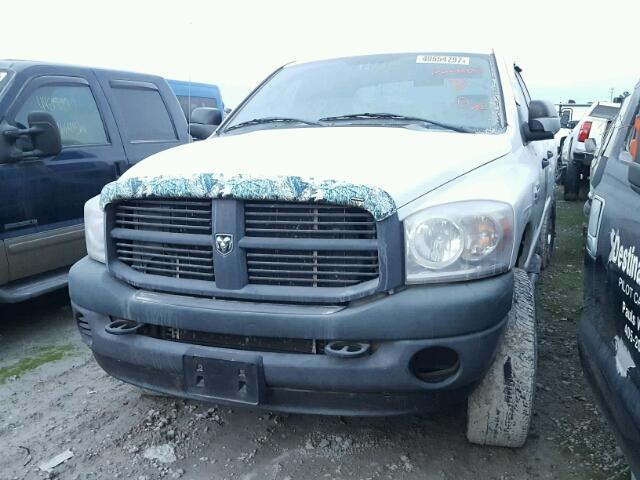 3D7KS28A98G188283 - 2008 DODGE RAM 2500 S WHITE photo 2