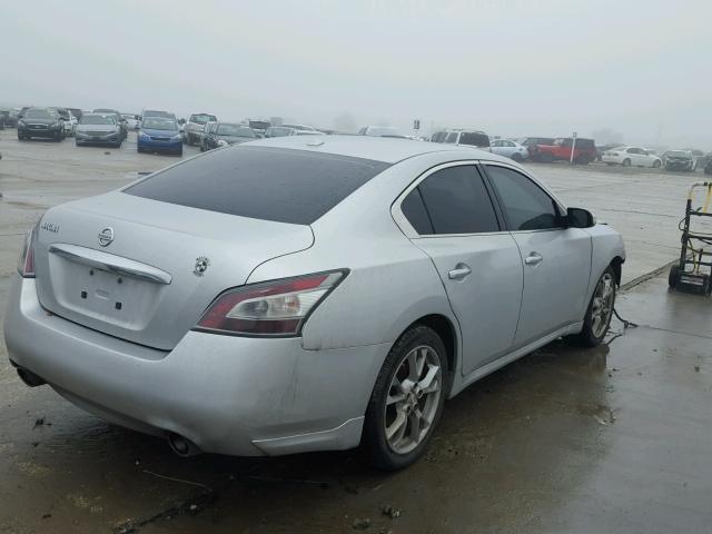 1N4AA5APXCC824431 - 2012 NISSAN MAXIMA S SILVER photo 4