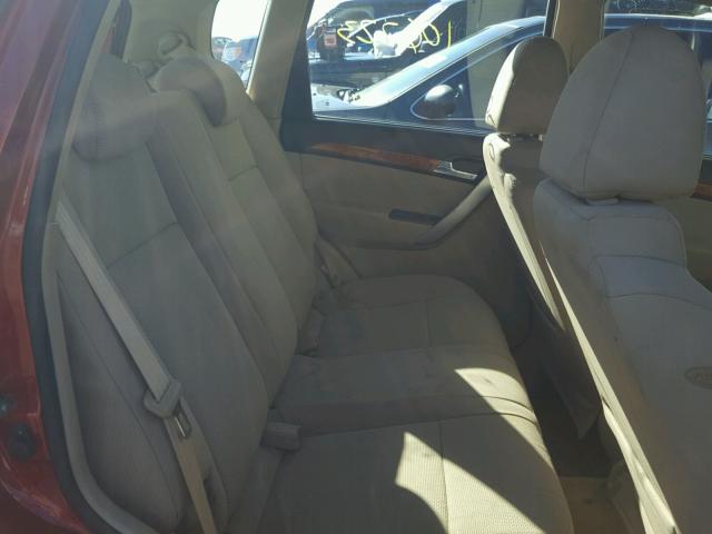 KL1TD6DE2BB142472 - 2011 CHEVROLET AVEO LS RED photo 6