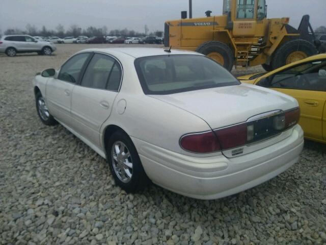 1G4HR54K55U202068 - 2005 BUICK LESABRE LI WHITE photo 3