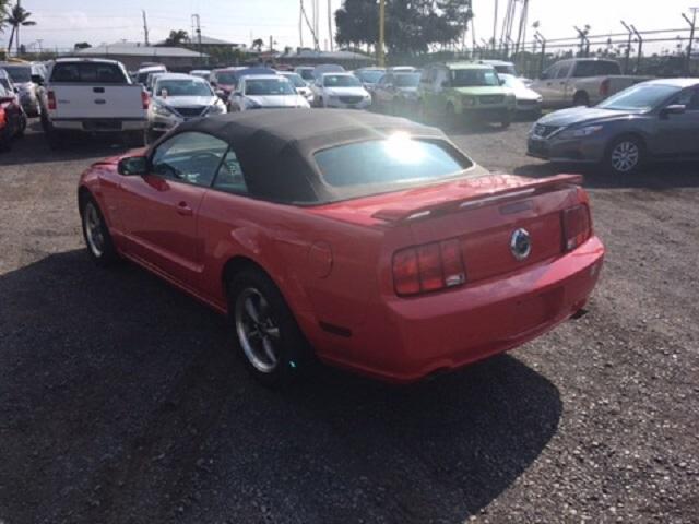 1ZVHT85H855218363 - 2005 FORD MUSTANG GT RED photo 3