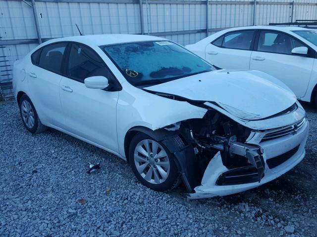 1C3CDFDH5ED861554 - 2014 DODGE DART SE AE WHITE photo 1