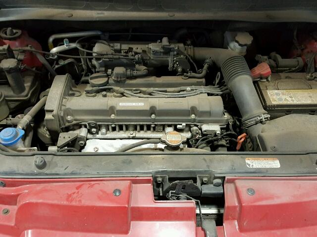 KNDJT2A2XB7285470 - 2011 KIA SOUL RED photo 7