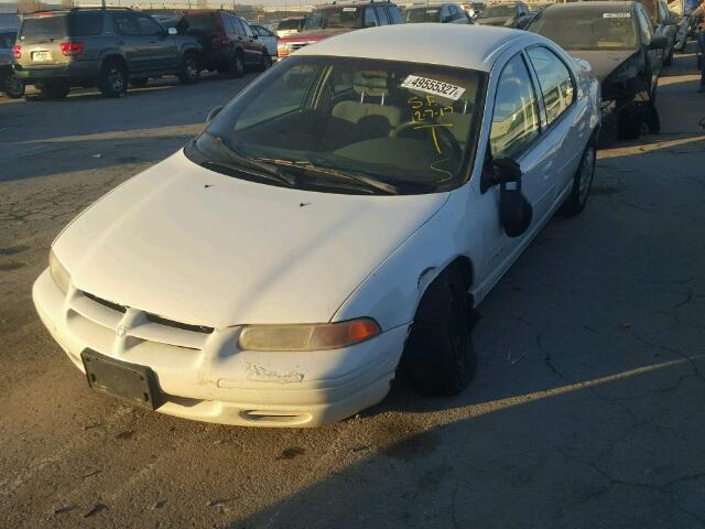 1B3EJ46X7XN618798 - 1999 DODGE STRATUS WHITE photo 2