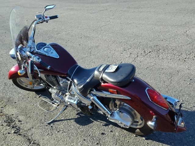 1HFSC52696A308355 - 2006 HONDA VTX1300 R BURGUNDY photo 3