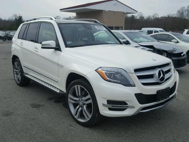 WDCGG8JB5EG221465 - 2014 MERCEDES-BENZ GLK 350 4M WHITE photo 1