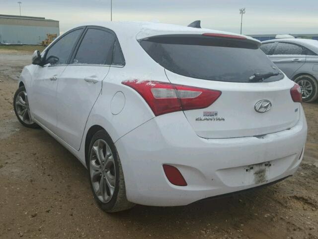 KMHD35LE2DU120759 - 2013 HYUNDAI ELANTRA GT WHITE photo 3