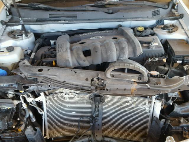 KNAGE123975146596 - 2007 KIA OPTIMA LX SILVER photo 7