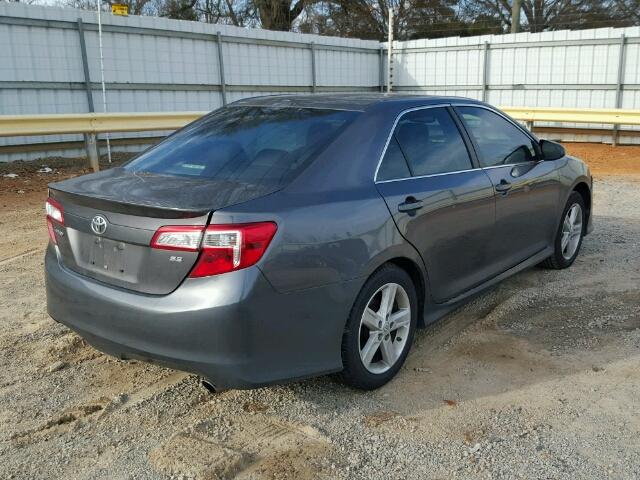 4T1BF1FK7DU712358 - 2013 TOYOTA CAMRY L CHARCOAL photo 4