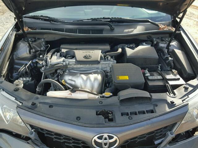 4T1BF1FK7DU712358 - 2013 TOYOTA CAMRY L CHARCOAL photo 7