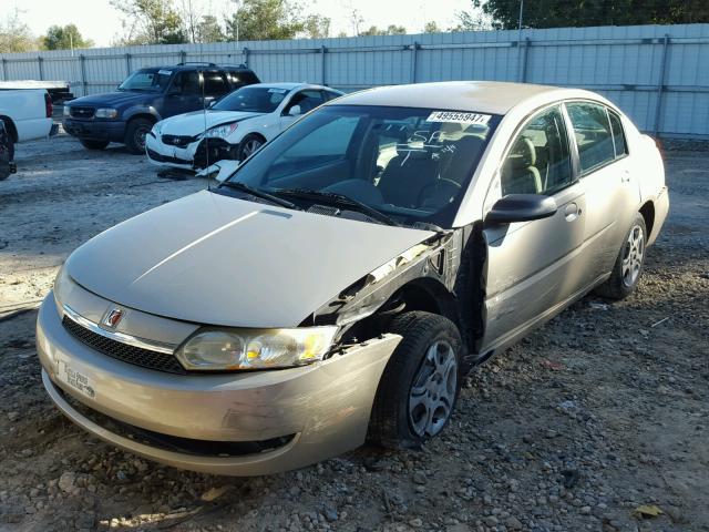 1G8AJ52F54Z171581 - 2004 SATURN ION LEVEL GOLD photo 2