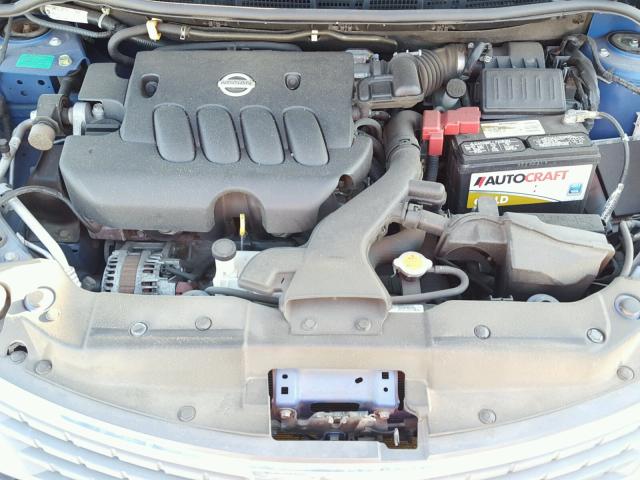 3N1BC13E27L444722 - 2007 NISSAN VERSA S BLUE photo 7