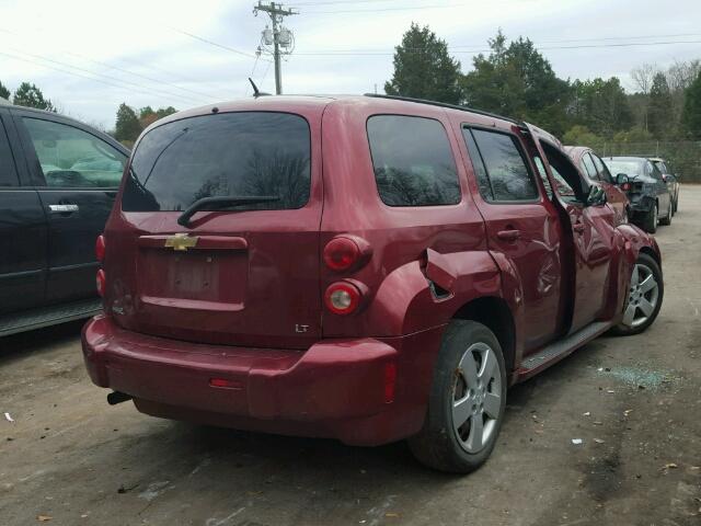 3GNDA13D98S577267 - 2008 CHEVROLET HHR LS RED photo 4