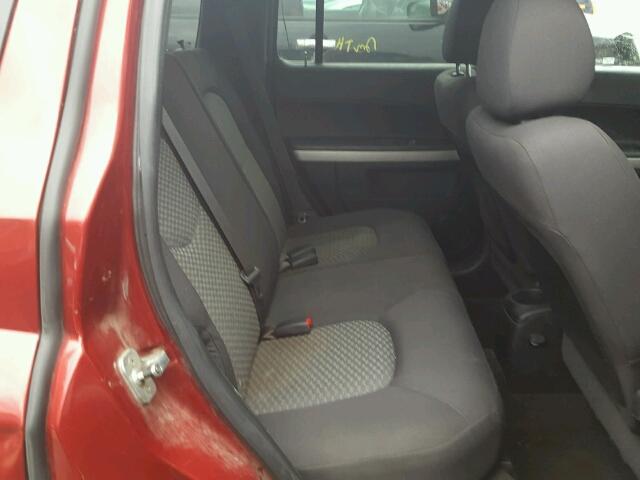 3GNDA13D98S577267 - 2008 CHEVROLET HHR LS RED photo 6