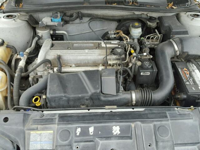 1G1JC12F237330648 - 2003 CHEVROLET CAVALIER SILVER photo 7