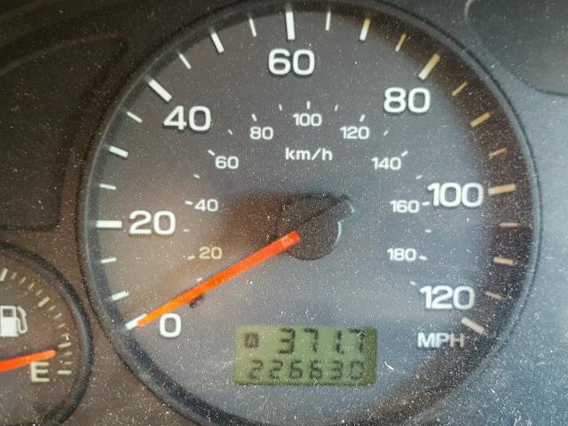 JF1SF65591H728892 - 2001 SUBARU FORESTER S Qırmızı foto 8