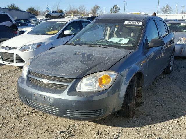 1G1AK55F567756750 - 2006 CHEVROLET COBALT LS GRAY photo 2