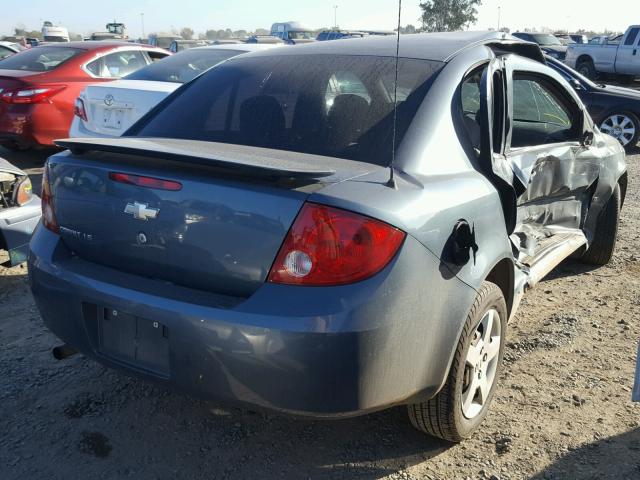 1G1AK55F567756750 - 2006 CHEVROLET COBALT LS GRAY photo 4