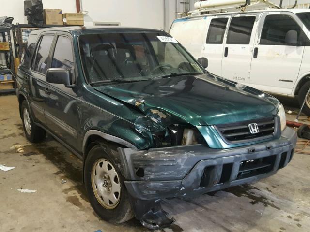 JHLRD2844XC003655 - 1999 HONDA CR-V LX GREEN photo 1