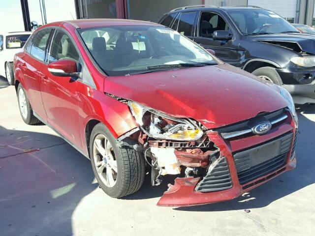 1FADP3F22EL148878 - 2014 FORD FOCUS SE RED photo 1