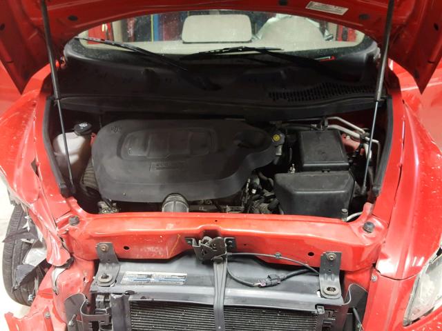 3GNCA13D28S679957 - 2008 CHEVROLET HHR LS Rojo foto 7