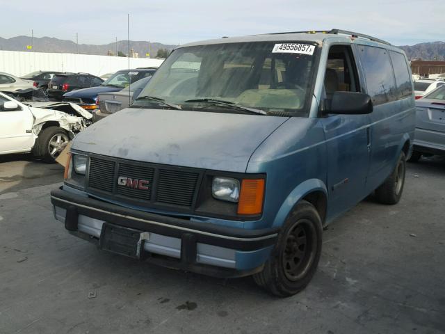 1GKDM19Z2PB511841 - 1993 GMC SAFARI XT BLUE photo 2