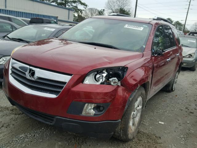 5GZER23757J134067 - 2007 SATURN OUTLOOK XR წითელი ფოტო 2