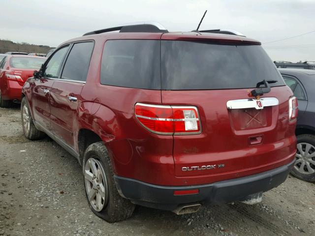 5GZER23757J134067 - 2007 SATURN OUTLOOK XR წითელი ფოტო 3