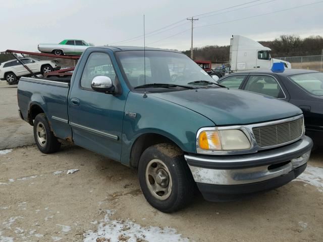 1FTDF1729VNB26445 - 1997 FORD F150 GREEN photo 1