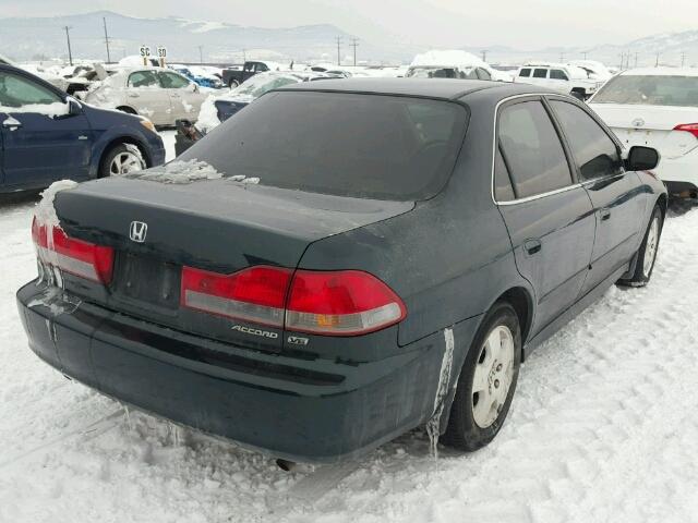 1HGCG165X1A008203 - 2001 HONDA ACCORD EX GREEN photo 4