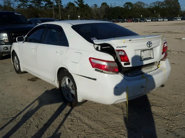 4T1BE46K79U907470 - 2009 TOYOTA CAMRY BASE WHITE photo 3