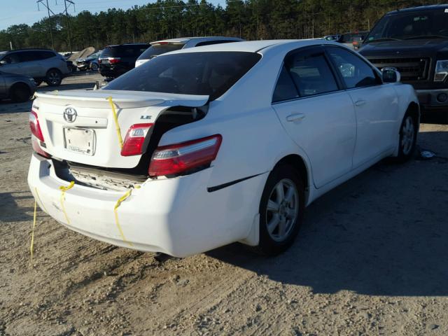 4T1BE46K79U907470 - 2009 TOYOTA CAMRY BASE WHITE photo 4