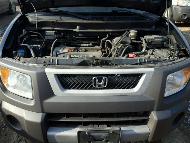 5J6YH28583L012207 - 2003 HONDA ELEMENT EX BLACK photo 7