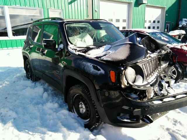 ZACCJBBT7GPE24079 - 2016 JEEP RENEGADE L BLACK photo 1