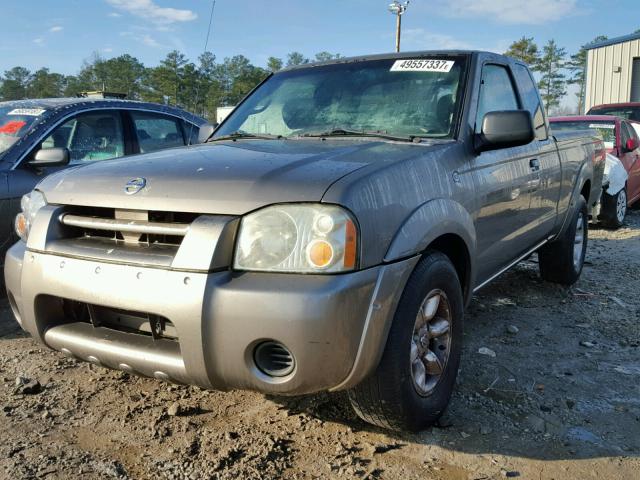 1N6DD26T44C477275 - 2004 NISSAN FRONTIER K BROWN photo 2