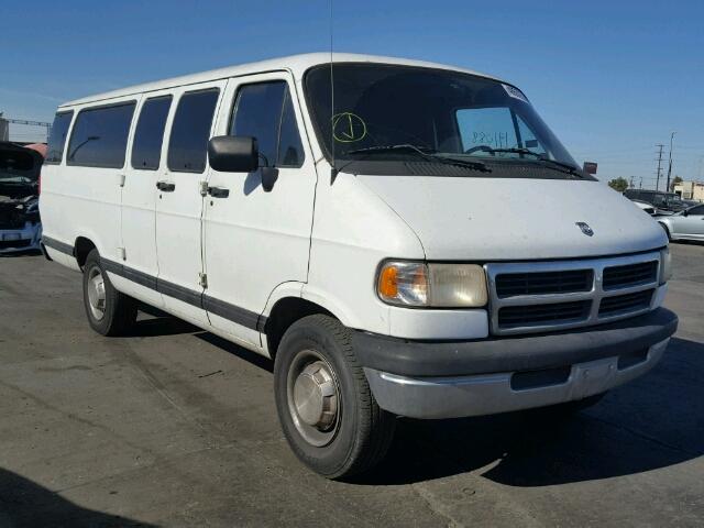 2B7KB31Z2VK594386 - 1997 DODGE RAM VAN B3 WHITE photo 1