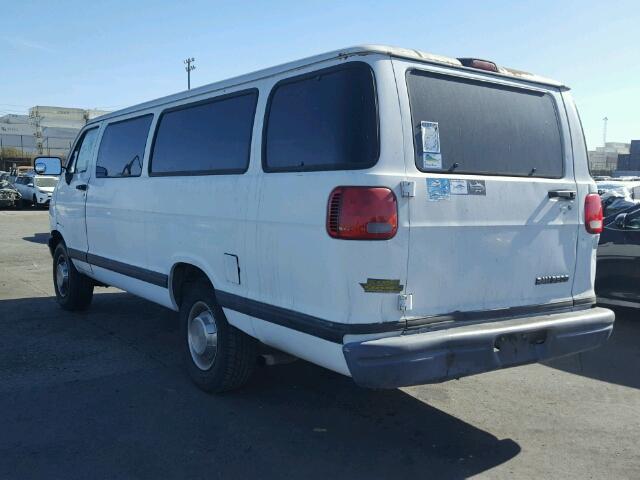 2B7KB31Z2VK594386 - 1997 DODGE RAM VAN B3 WHITE photo 3