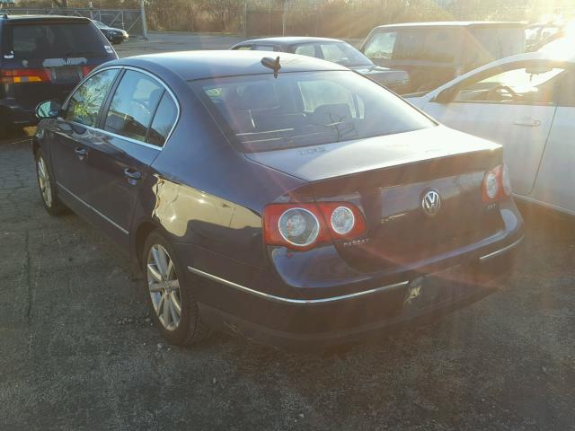 WVWEK73C26P153039 - 2006 VOLKSWAGEN PASSAT 2.0 BLUE photo 3