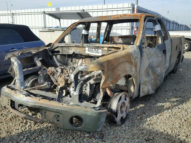 1FTEX1C87AFB65857 - 2010 FORD F150 SUPER BURN photo 2